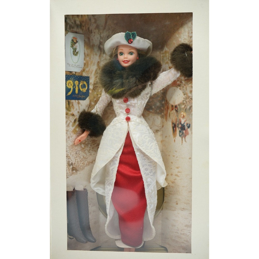 Vintage 1995 Barbie Doll Mattel Hallmark Special Edition Holiday Memories #14106